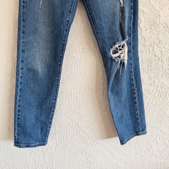 Levi’s Wedgie 501Jeans Button Fly - Picture 3 of 9